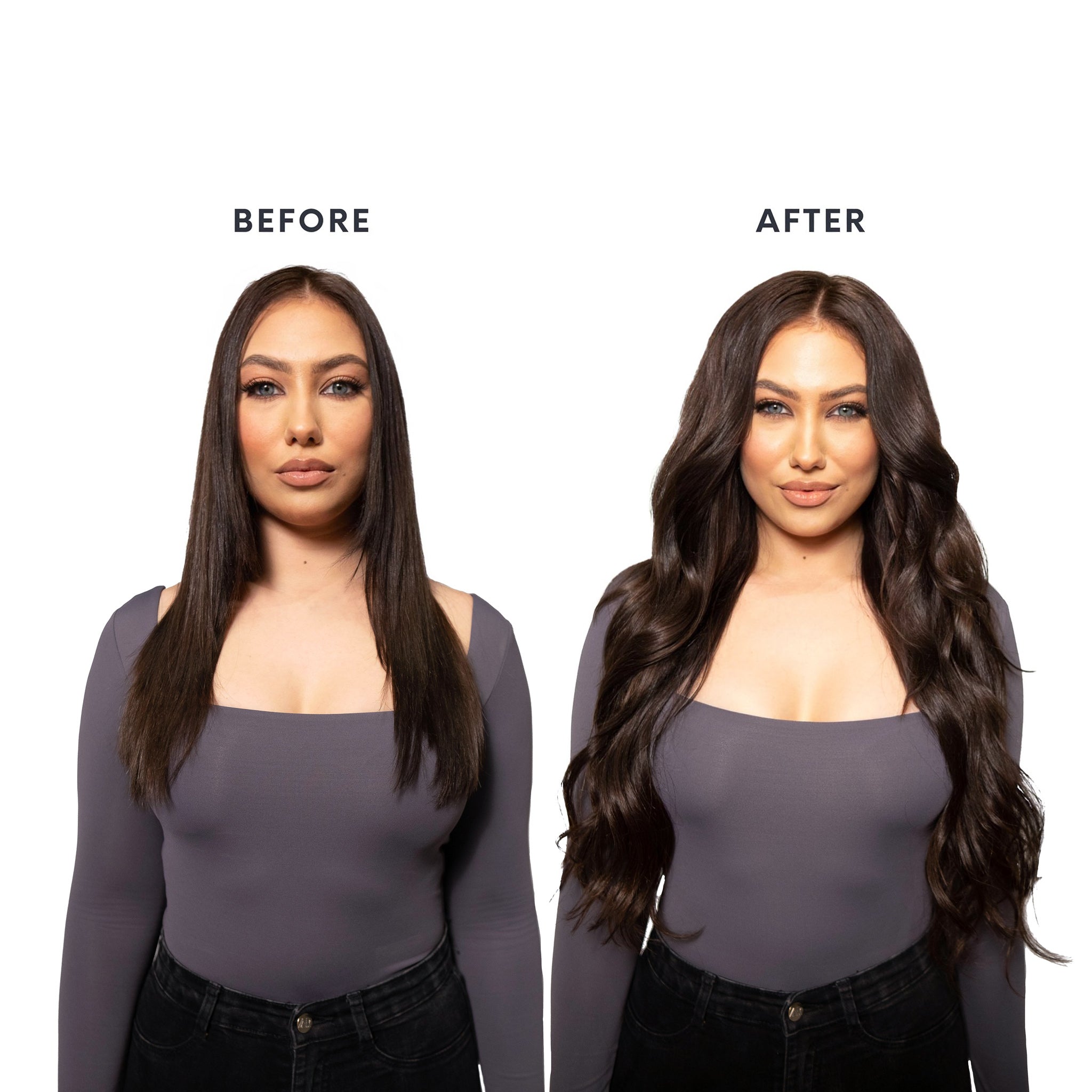 Coco Brown - Seamless Clip-In Hair Extensions