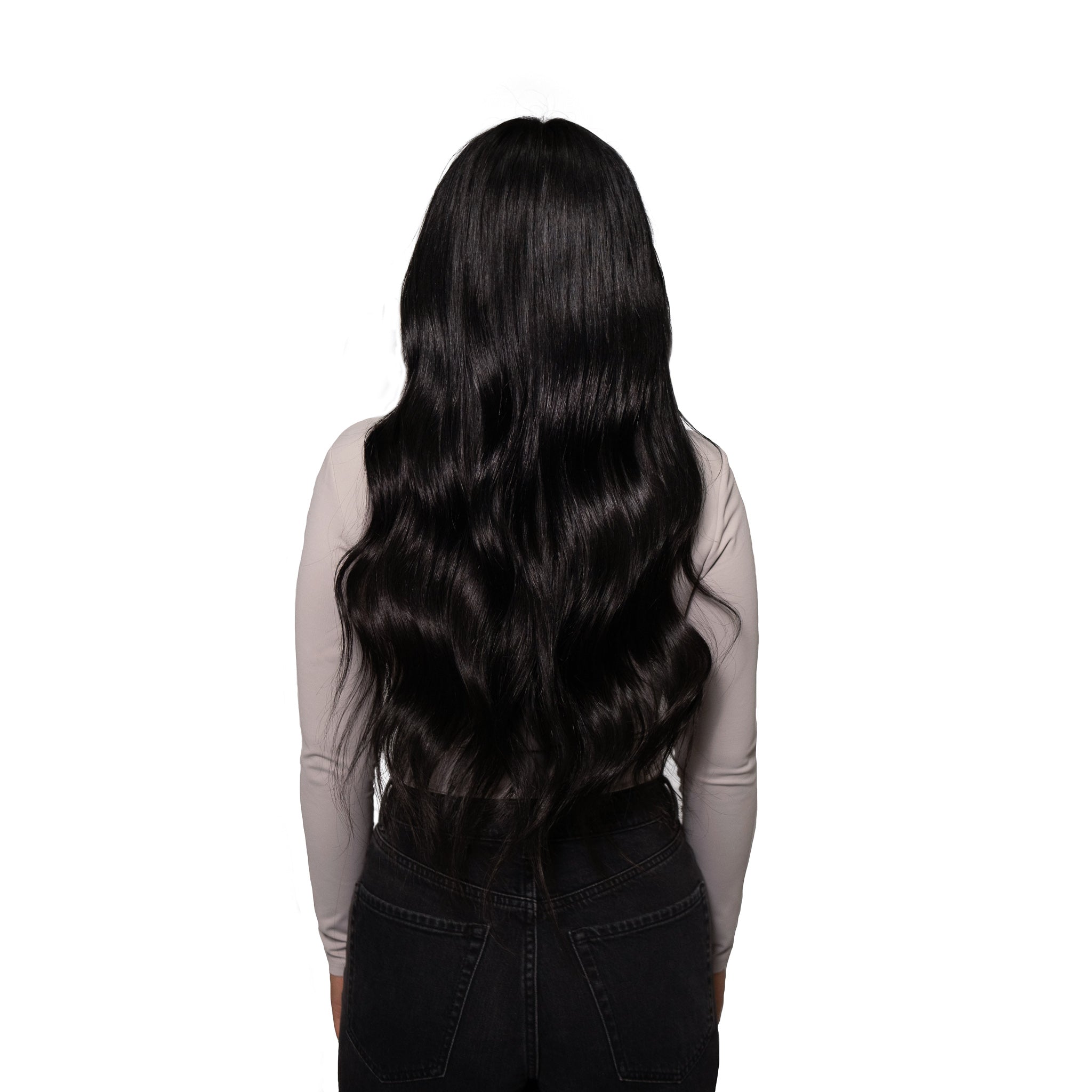 Black (1) - Weft Hair Extensions