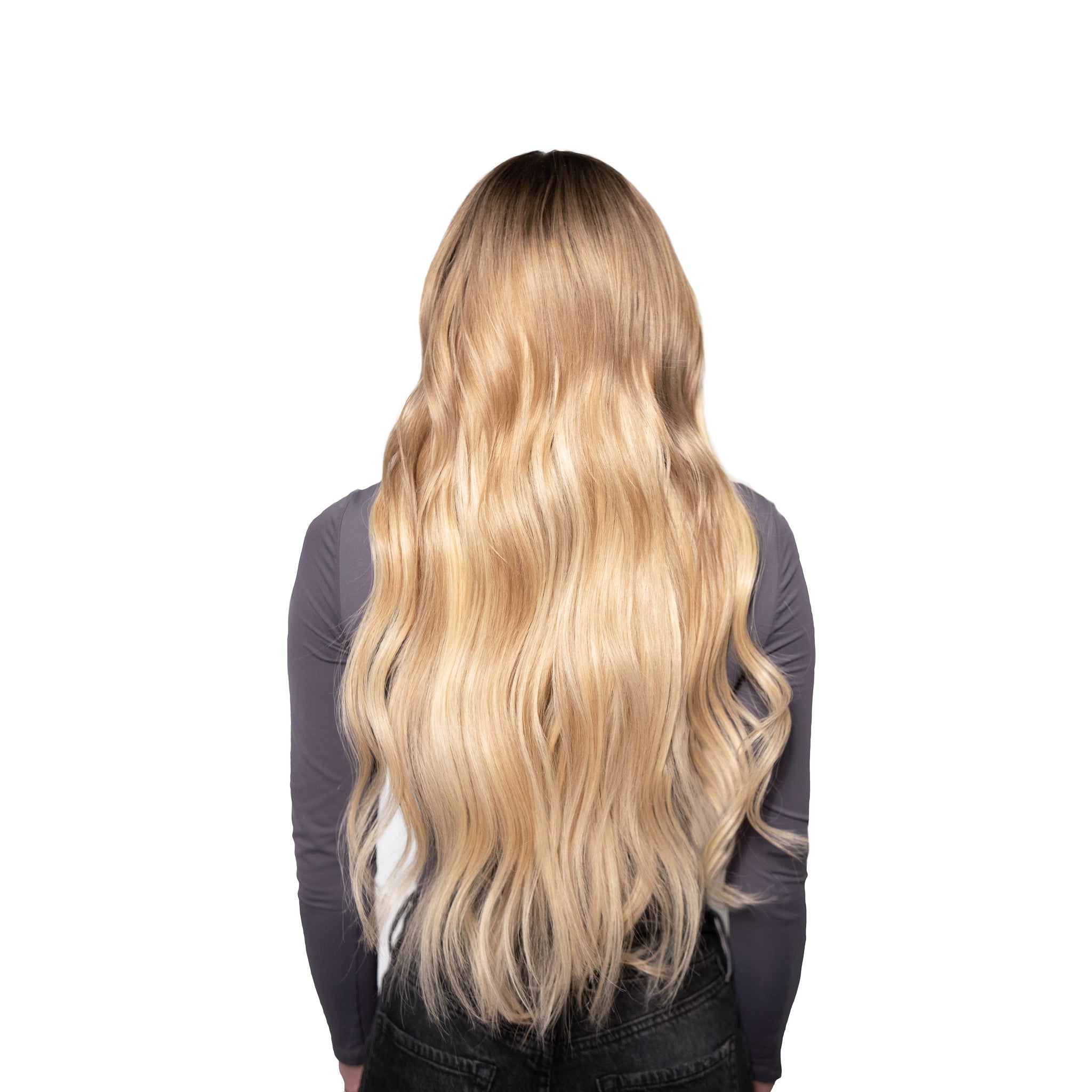 Blonde with Lowlights (60/16C) - Weft Hair Extensions