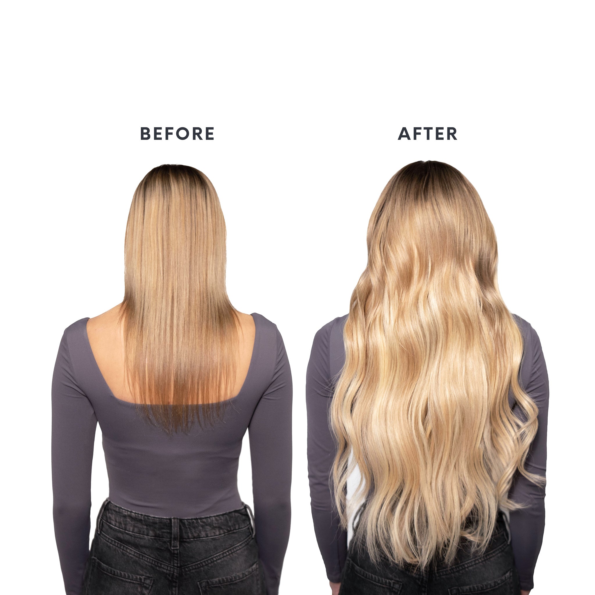 Blonde with Lowlights (60/16C) - Weft Hair Extensions