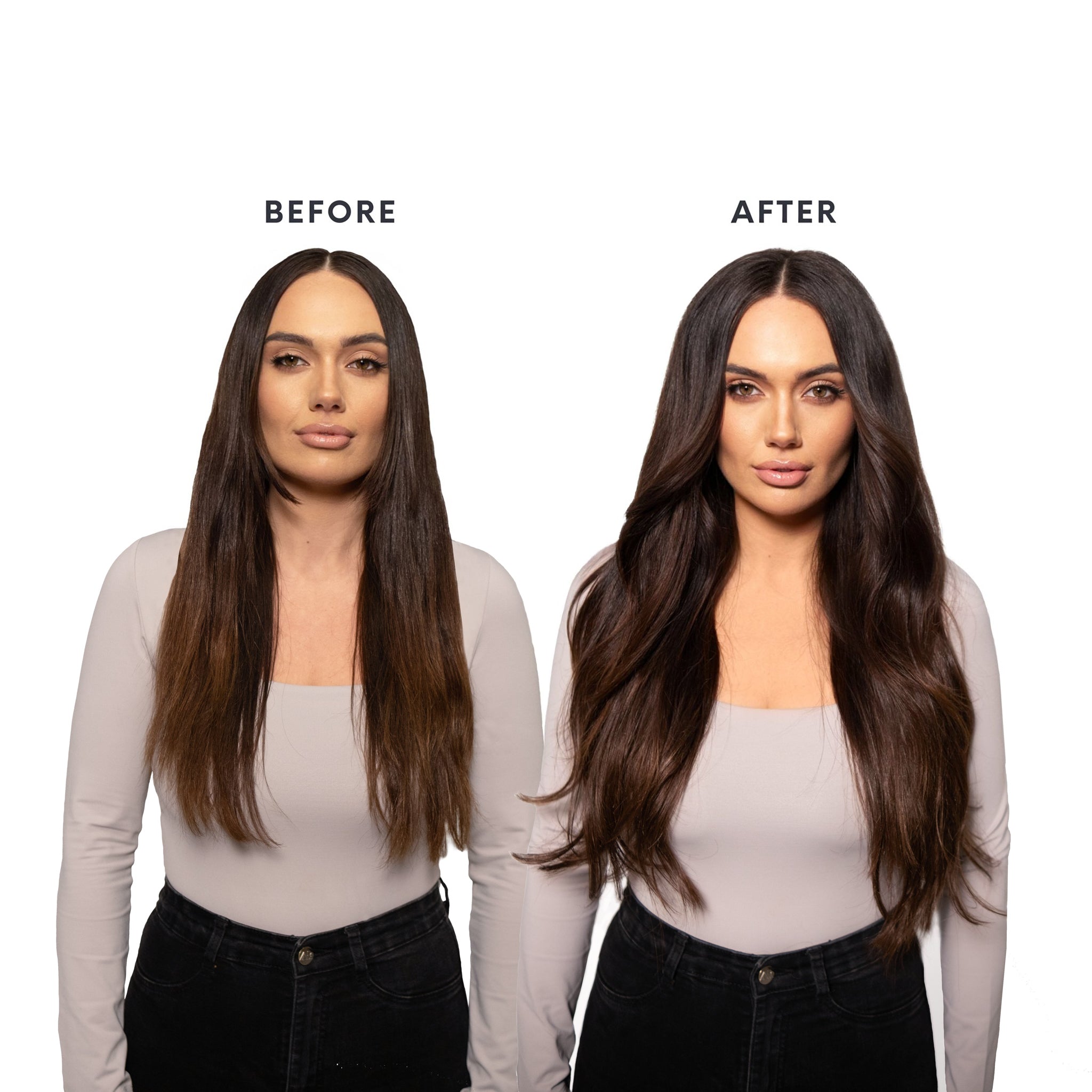 Chestnut Brown (4) - Weft Hair Extensions