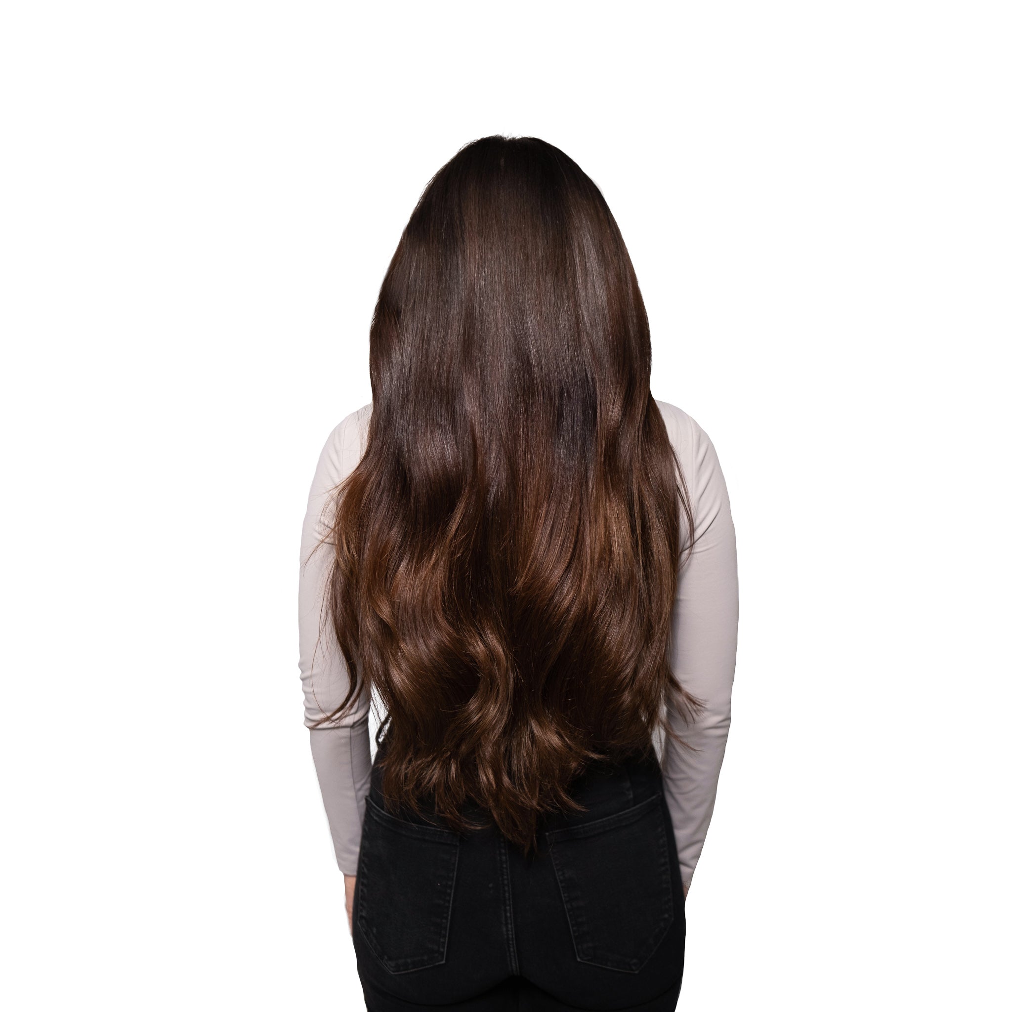 Chestnut Brown (4) - Weft Hair Extensions