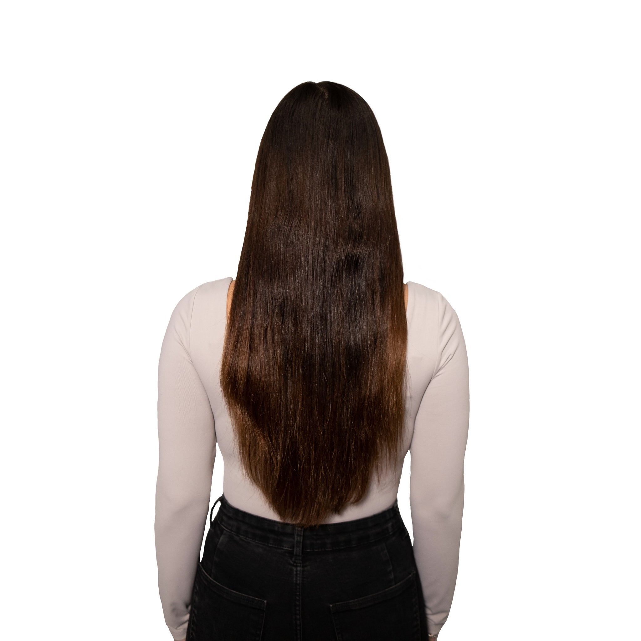 Chestnut Brown (4) - Weft Hair Extensions